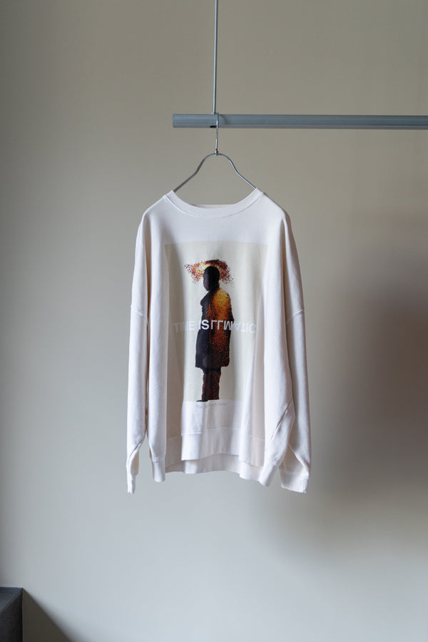 【TAUPE】"TIME IS ILLMATIC SWEAT SHIRT"